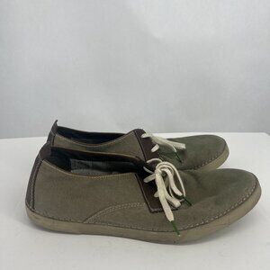 Clarks Men's Canvas Casual Lace Up Shoes